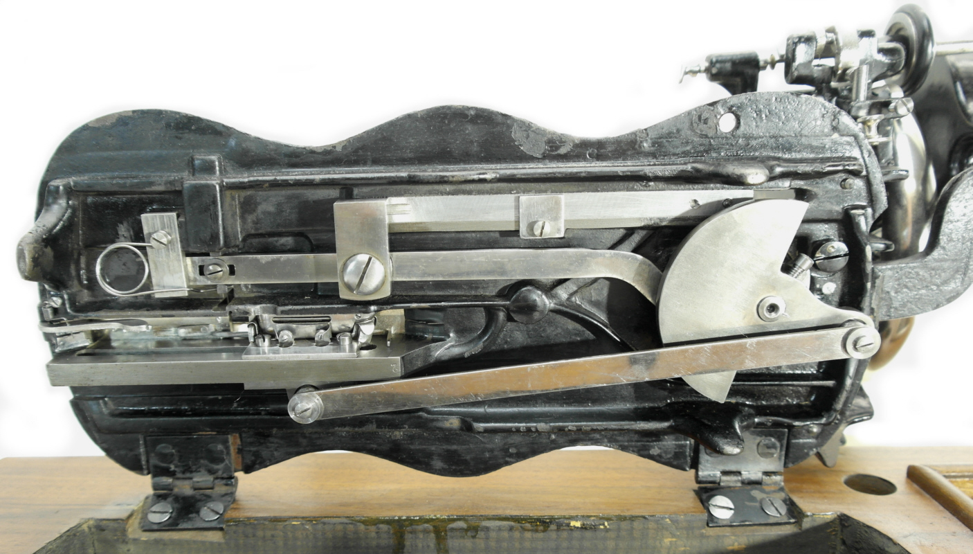 Auch die Mechanik ist gereinigt und dreht sich dadurch sehr leicht.