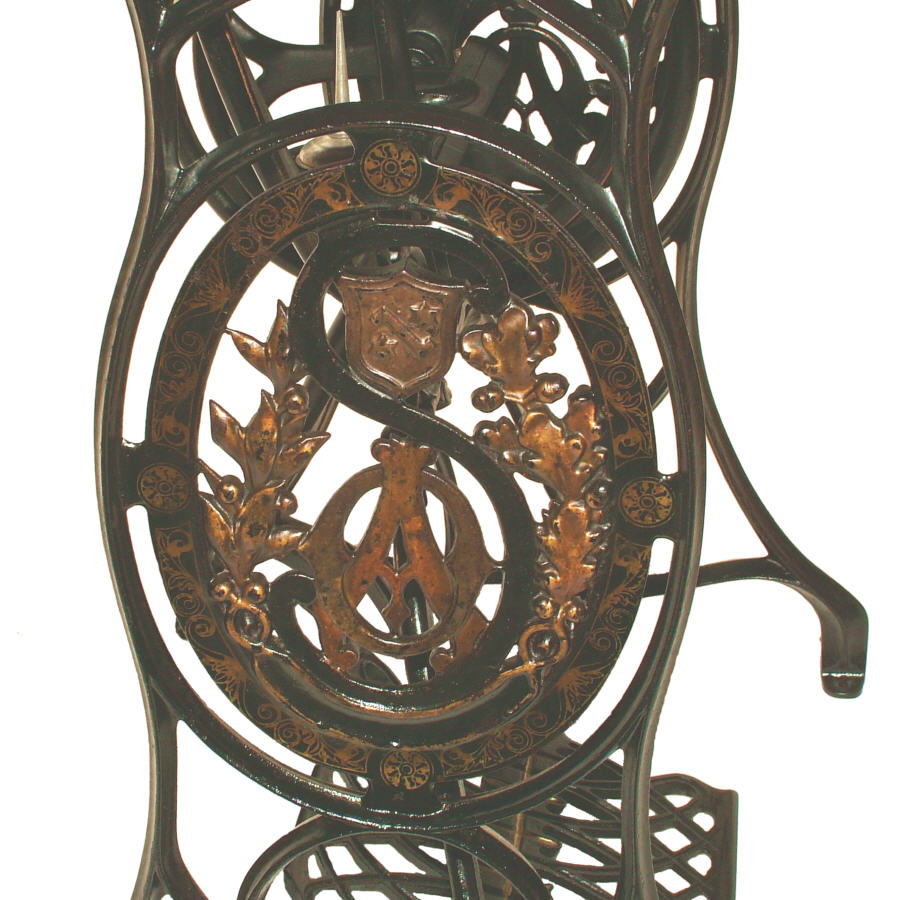 Zweites von 3 Markenovalen von 1884-88
