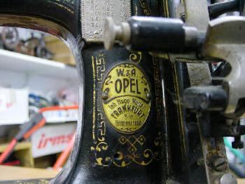 Warenzeichen von Wilhelm & Adam Opel Frankfurt a/M