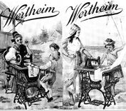 Werbung um 1902