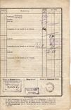 Frachtbrief Rückseite 1908