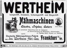 Werbung von 1903