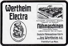 Werbung von 1912