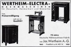 Werbung von 1932