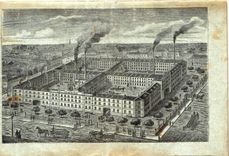 Wertheim`s Fabrik Frankfurt 1900