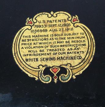 Letztes Patent 27.Aug. 1912, Baujahr nach 1912.