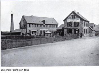 Opels erste Fabrik 1868.