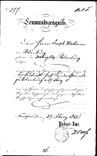 Dokument vom 28. März 1862